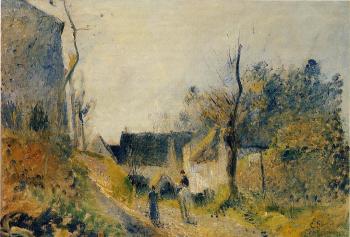 Camille Pissarro : Landscape at Valhermeil